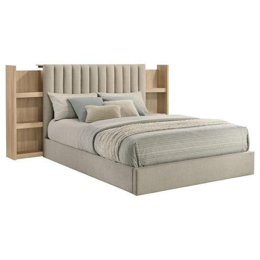 Arielle - Bookcase Panel Storage Bed - JaxCo Furniture