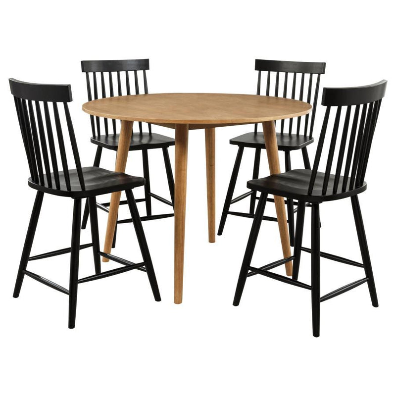 Andrews - Round Counter Dining Set - JaxCo Furniture