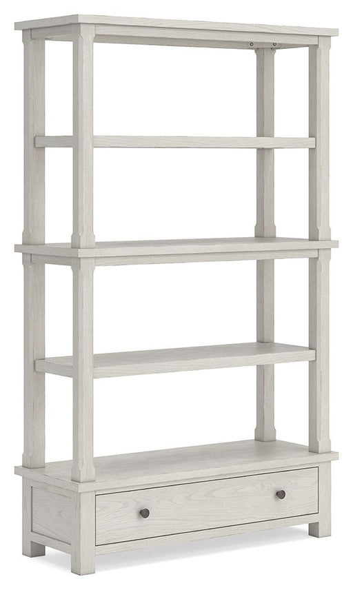 Robbinsdale - Bookcase - Antique White - JaxCo Furniture