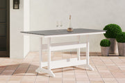 Transville - Counter Table W/Umb Opt - JaxCo Furniture