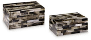 Ellford - Black / Brown / Cream - Box Set (Set of 2) - JaxCo Furniture