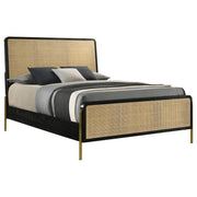 Arini - Rattan Panel Bed - JaxCo Furniture