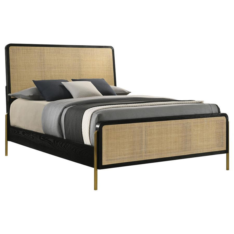 Arini - Rattan Panel Bed - JaxCo Furniture