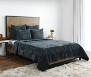 Bari - Velvet Quilt - JaxCo Furniture