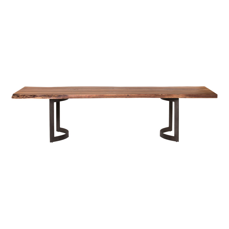 Bent - Large Dining Table - Natural Stain - JaxCo Furniture