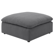 Hobson - Square Upholstered Ottoman - JaxCo Furniture