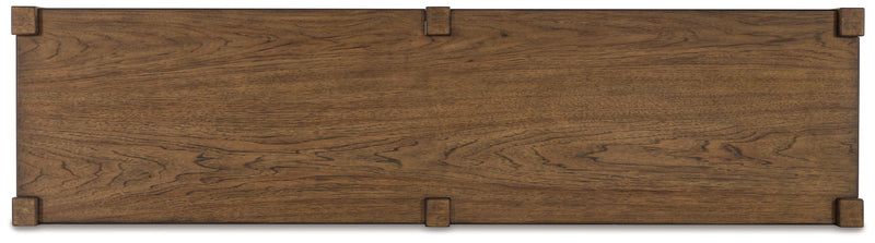 Cabalynn - Light Brown - Sofa Table - JaxCo Furniture