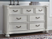 Montelaine - Antique White - Dresser - JaxCo Furniture