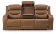 Knightington - Power Reclining Sofa With Audio Seating - JaxCo Furniture