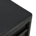 Sedona - 2 Drawer Nightstand - Black - JaxCo Furniture