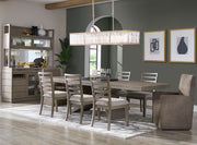 Pure Modern Dining - Buffet With Hutch - Moonstone - JaxCo Furniture