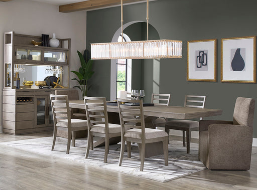 Pure Modern Dining - Buffet With Hutch - Moonstone - JaxCo Furniture