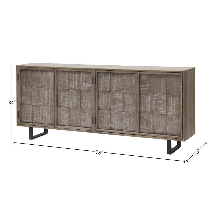 Crossings Casablanca - TV Console - JaxCo Furniture