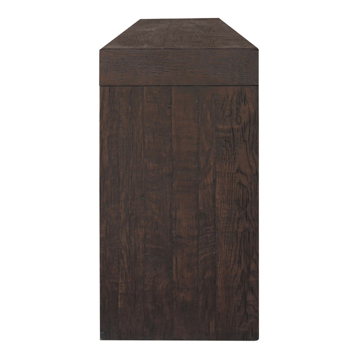 Evander - Console Table - Dark Brown - JaxCo Furniture