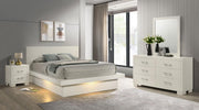 Jessica - LED Bedroom Set - JaxCo Furniture