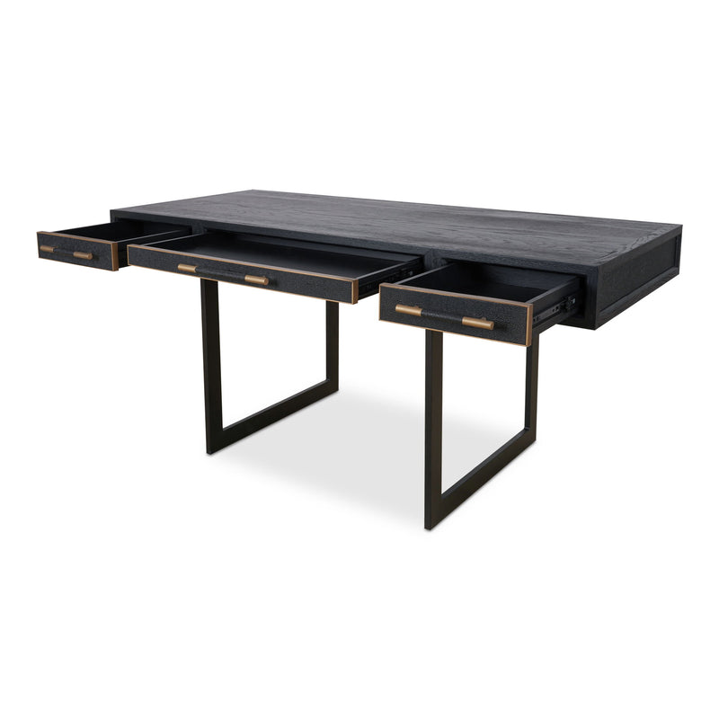 Mako - Desk - Black - JaxCo Furniture