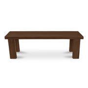 Marina - Ourdoor Dining Bench - Dark Brown - JaxCo Furniture