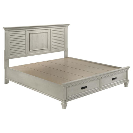 Franco - Wood Storage Panel Bed - JaxCo Furniture