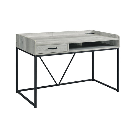 Preston - Desk - Grey - JaxCo Furniture