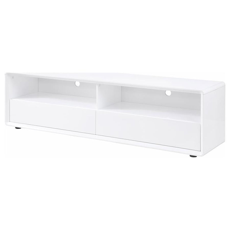 Ellice - TV Stand Media Console - White - JaxCo Furniture