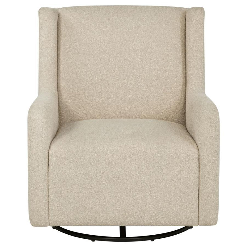 Serra - Boucle Upholstered Swivel Glider Recliner - JaxCo Furniture