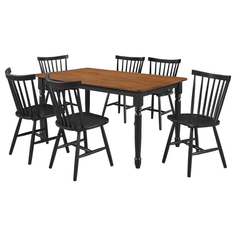 Hollyoak - Rectangular Dining Set - JaxCo Furniture