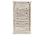 Adelaide - 6 Drawer Chest - Natural White Wash - JaxCo Furniture