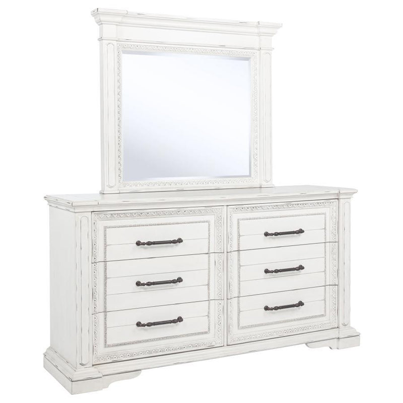 Mckinney - 6-Drawer Bedroom Dresser Cabinet - JaxCo Furniture