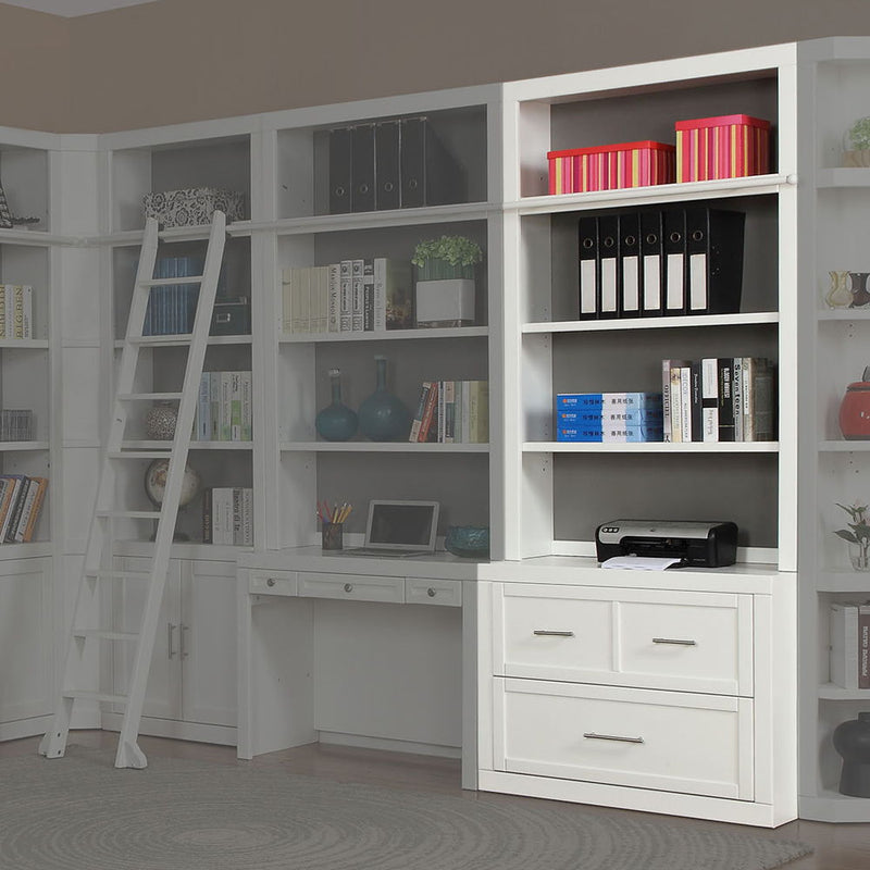 Catalina - Lateral File And Hutch - Cottage White - JaxCo Furniture