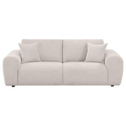 Burnett - Chenille Upholstered Wide Arm Sofa - JaxCo Furniture