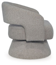 Nashkins - Swivel Accent Chair - Pebble - JaxCo Furniture