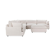 Caplan - 6 Piece Modular Sectional With Ottoman - JaxCo Furniture