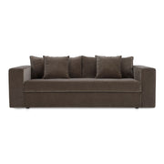 Kiran - Sleeper Sofa - Warm Charcoal - JaxCo Furniture