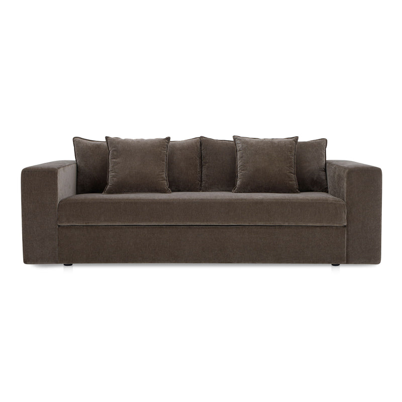 Kiran - Sleeper Sofa - Warm Charcoal - JaxCo Furniture