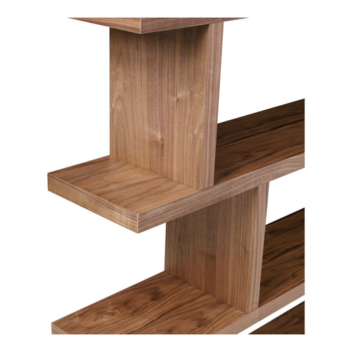 Miri - Large Shelf - Walnut - JaxCo Furniture