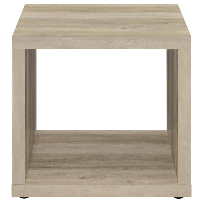 Frisco - Square Engineered Wood Side End Table - JaxCo Furniture