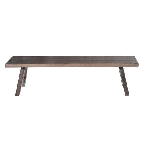 Marina - Patio Backless Bench - Brown - JaxCo Furniture