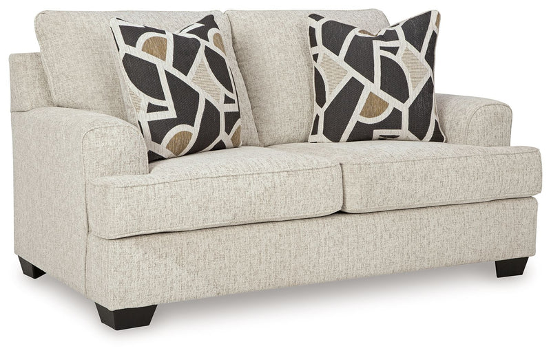 Heartcort - Quartz - Loveseat - JaxCo Furniture