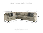 Bovarian - Sectional Set - JaxCo Furniture