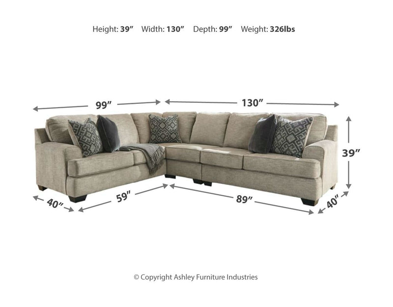 Bovarian - Sectional Set - JaxCo Furniture