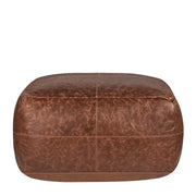 Poufs - Leather Pouf - JaxCo Furniture