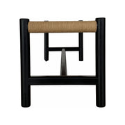 Hawthorn - Small Bench - Black - JaxCo Furniture