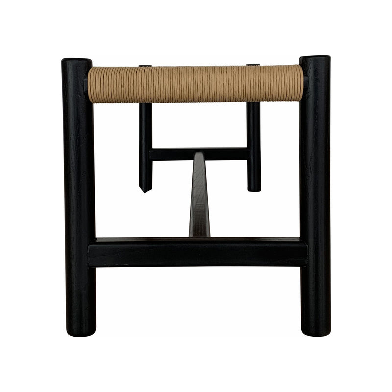 Hawthorn - Small Bench - Black - JaxCo Furniture