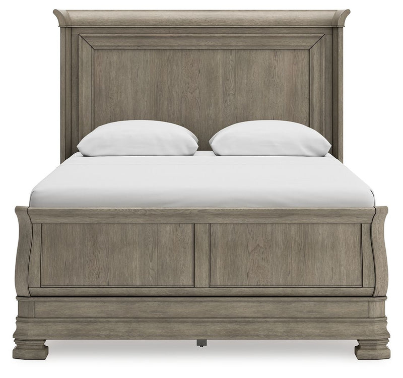 Lexorne - Sleigh Bed - JaxCo Furniture