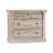 Adelaide - 3 Drawer Nightstand - Natural White Wash - JaxCo Furniture