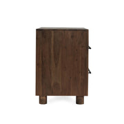Jaxon - 2 Drawer Nightstand - Cocoa Brown - JaxCo Furniture
