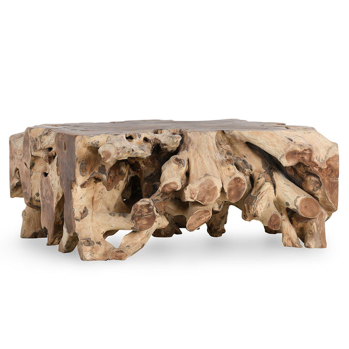 Cypress Root - 40" Square Coffee Table - JaxCo Furniture