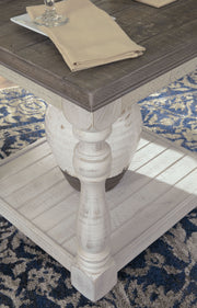 Havalance - Gray / White - Rectangular End Table - JaxCo Furniture