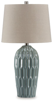 Hadbury - Ceramic Table Lamp (Set of 2) - JaxCo Furniture