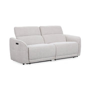 Ostend - Upholstered Power Recliner Sofa - Gray - JaxCo Furniture